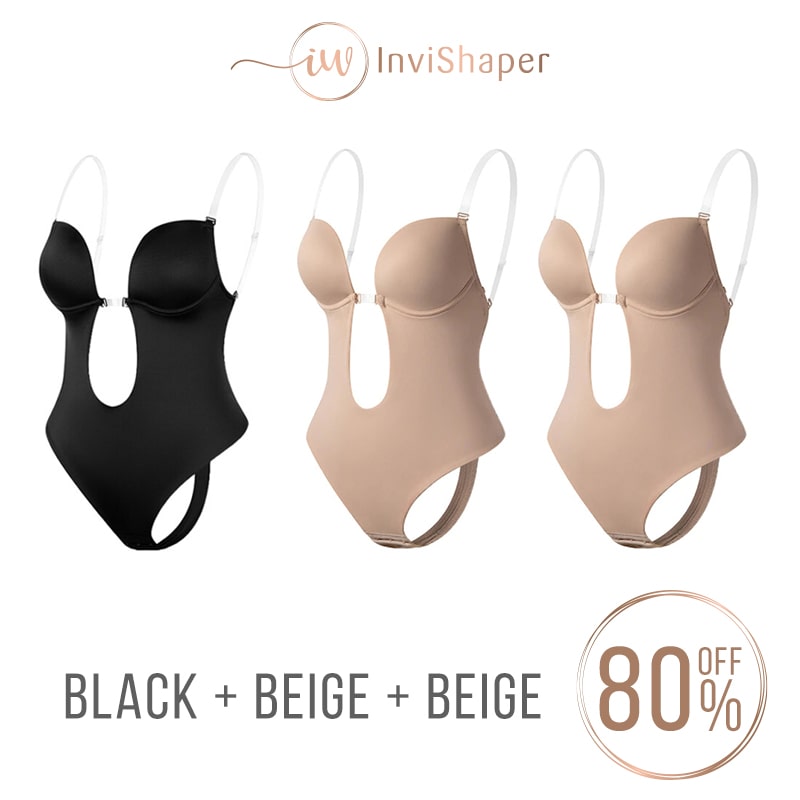 InviShaper - Merülő hát nélküli testformáló melltartó