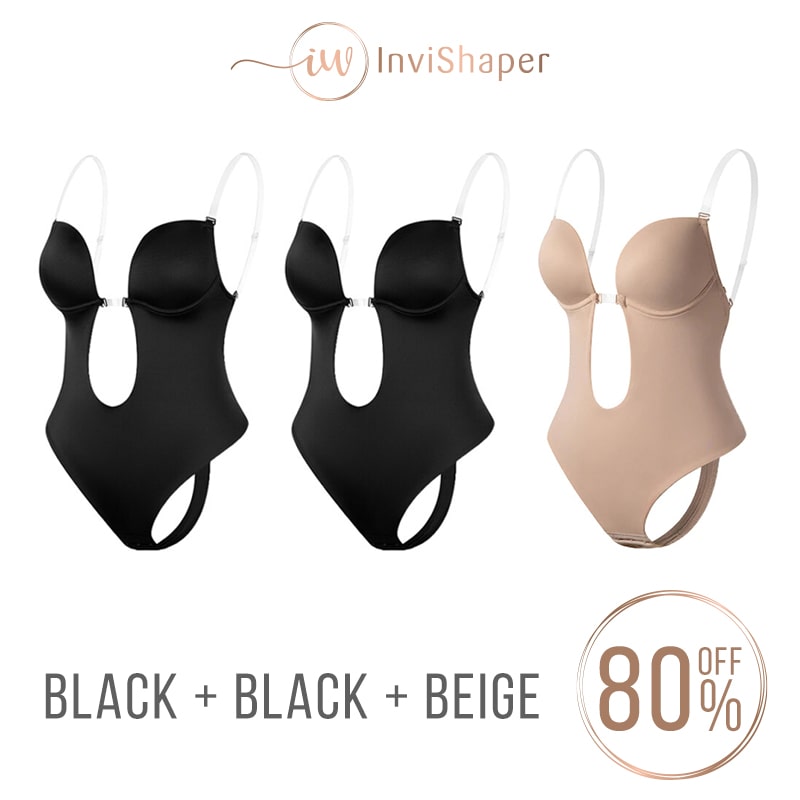 InviShaper - Merülő hát nélküli testformáló melltartó