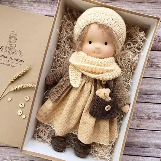 Művészi kézzel készített Waldorf baba - a megfelelő játékok gyerekeknek és felnőtteknek 🎁-Selena