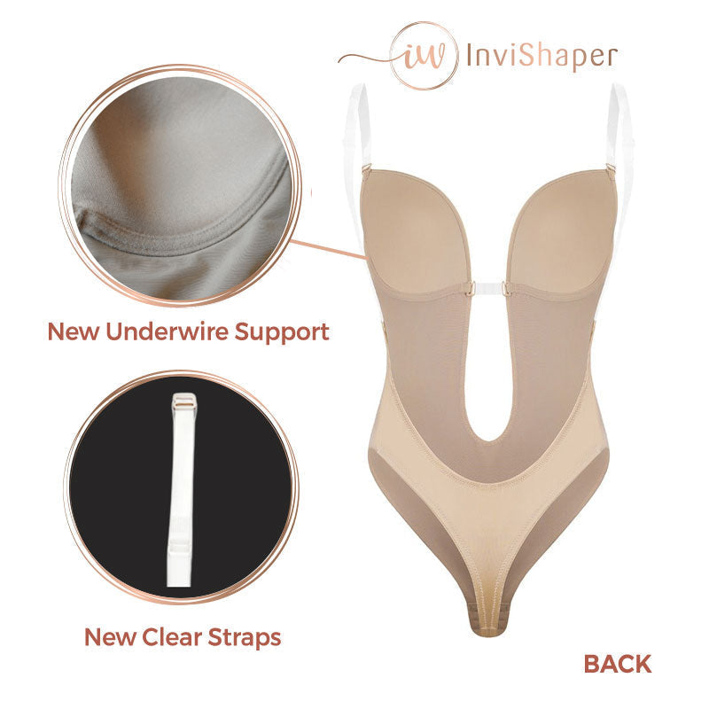 InviShaper - Merülő hát nélküli testformáló melltartó