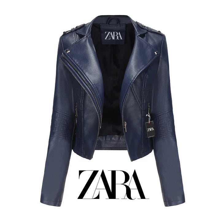 [ZARA]✨Elegáns női bőrkabát, stílusos és kényelmes bármilyen alkalomra.✨