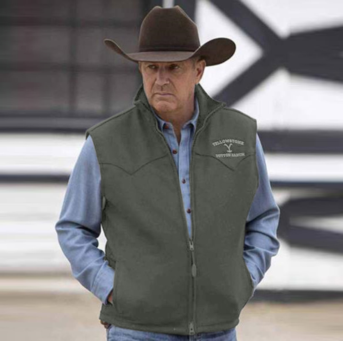 Amerikai nyugati cowboy mellény