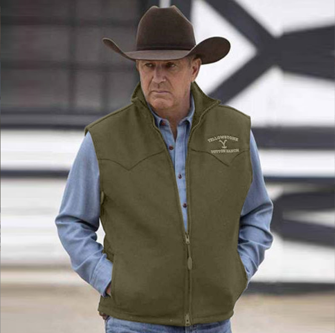 Amerikai nyugati cowboy mellény