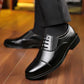 sapatos formais de couro masculino